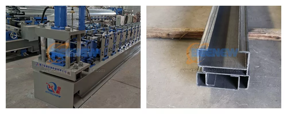 Container House Bottom Beam Roll Forming Machine